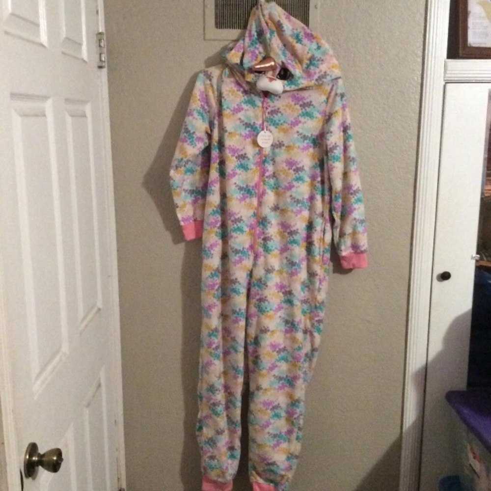 Adult colorful unicorn sleeper